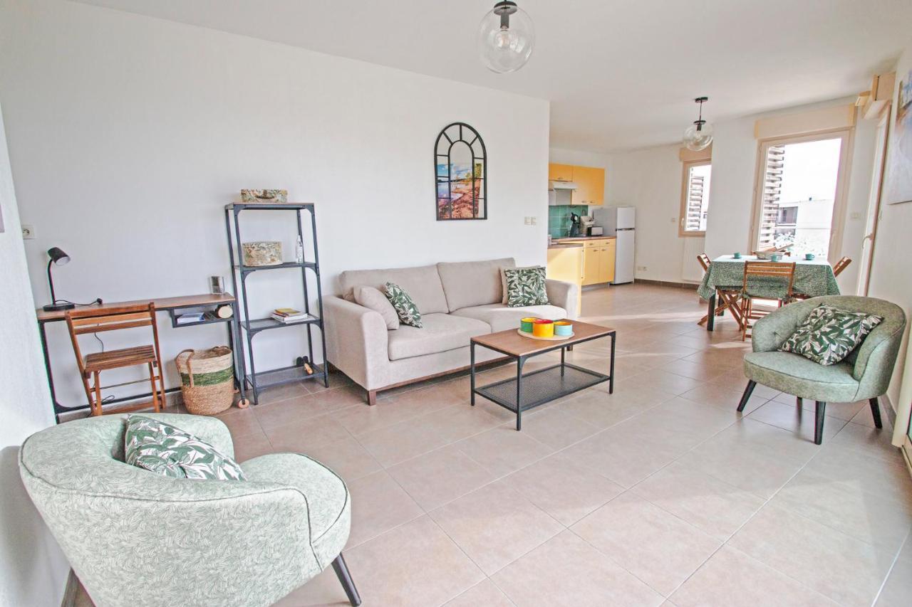 Appartement 4 Personnes, Grande Terrasse, Parking Prive, Wifi Montpellier Exterior photo